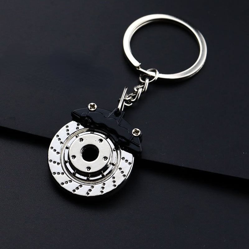 Wholesale Zinc Alloy Car Modified Brake Disc Key Chain